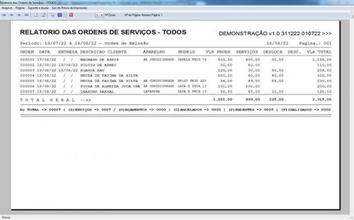 Sistema ordem de serviço de refrigeração v1.0 - Fpqsystem 659821