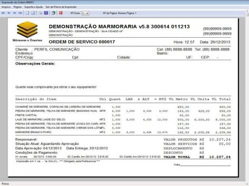 Sistema Ordem de Serviço Marmoraria com Vendas e Financeiro e Agendamento v5.8 682850