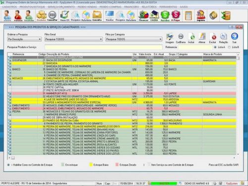 Sistema Ordem de Serviço Marmoraria com Vendas e Financeiro v4.8 - Fpqsystem 682811