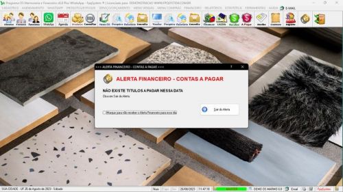 Sistema Ordem de Serviço Marmoraria  Vendas  Financeiro v6.8 Whatsapp - Fpqsystem 682917
