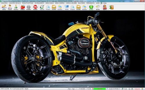 Sistema Ordem de Serviço para Oficina Mecânica de Moto Estoque Vendas v3.1 - Fpqsystem 661026