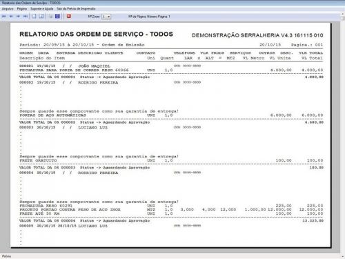 Sistema Ordem de Serviço Serralheria com Vendas e Financeiro v4.3 682334
