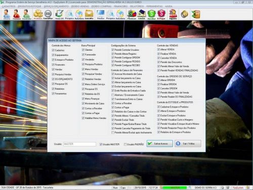 Sistema Ordem de Serviço Serralheria com Vendas e Financeiro v4.3 682348