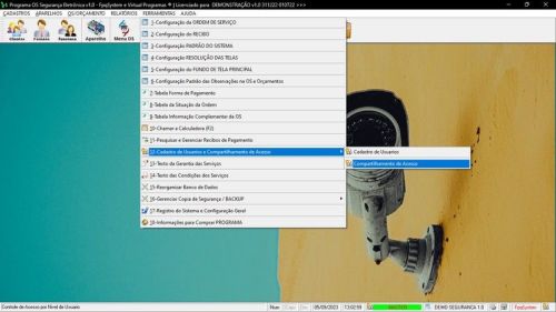 Sistema Os Segurança Eletrônica v1.0 - Fpqsystem 681519