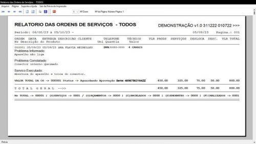 Sistema Os Segurança Eletrônica v1.0 - Fpqsystem 681529