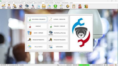 Sistema Os Segurança Eletrônica v2.0 681583