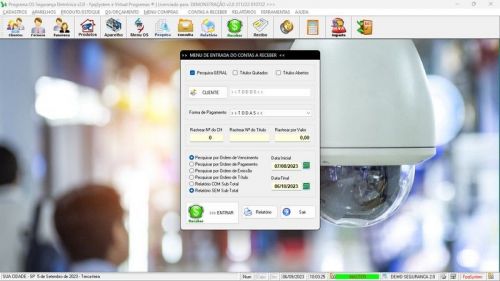 Sistema Os Segurança Eletrônica v2.0 - Fpqsystem 681596