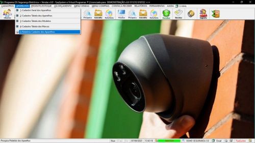 Sistema Os Segurança Eletrônica  Vendas e Estoque v3.0 - Fpqsystem 681638