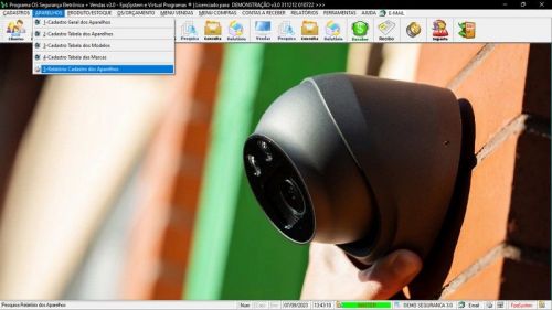 Sistema Os Segurança Eletrônica  Vendas e Estoque v3.0 681638