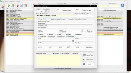 Sistema Os Segurança Eletrônica  Vendas e Estoque v3.0 681640