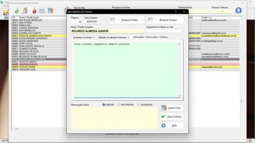 Sistema Os Segurança Eletrônica  Vendas e Estoque v3.0 - Fpqsystem 681641