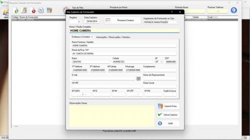 Sistema Os Segurança Eletrônica  Vendas e Estoque v3.0 - Fpqsystem 681643