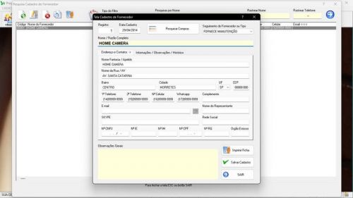 Sistema Os Segurança Eletrônica  Vendas e Estoque v3.0 681643