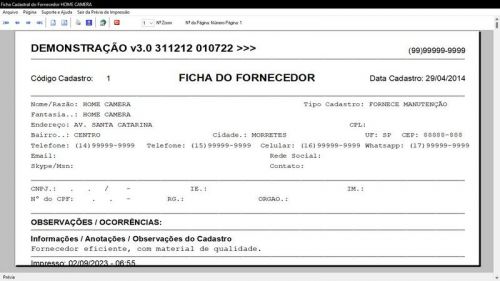 Sistema Os Segurança Eletrônica  Vendas e Estoque v3.0 - Fpqsystem 681644