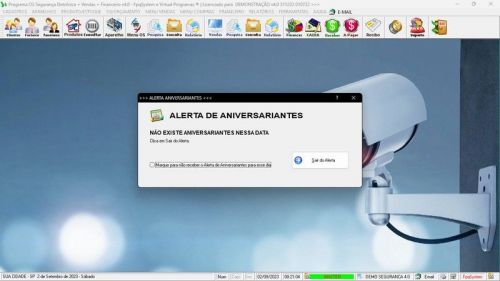 Sistema Os Segurança Eletrônica  Vendas  Estoque e Financeiro v4.0 - Fpqsystem 681698