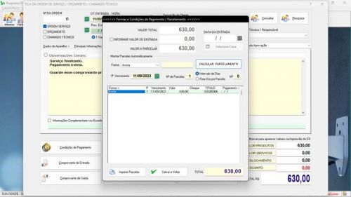 Sistema Os Segurança Eletrônica  Vendas  Estoque e Financeiro v4.0 - Fpqsystem 681710