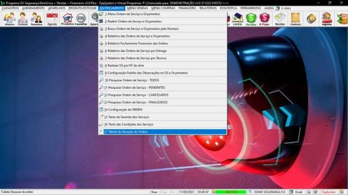 Sistema Os Segurança Eletrônica  Vendas  Estoque e Financeiro v5.0 Plus 681788