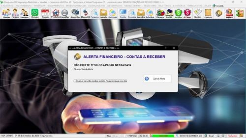 Sistema Os Segurança Eletrônica  Vendas  Estoque e Financeiro v6.0 Plus  Whatsapp - Fpqsystem 681845