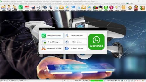 Sistema Os Segurança Eletrônica  Vendas  Estoque e Financeiro v6.0 Plus  Whatsapp - Fpqsystem 681846