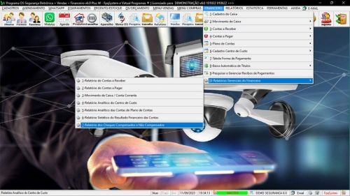 Sistema Os Segurança Eletrônica  Vendas  Estoque e Financeiro v6.0 Plus  Whatsapp - Fpqsystem 681848