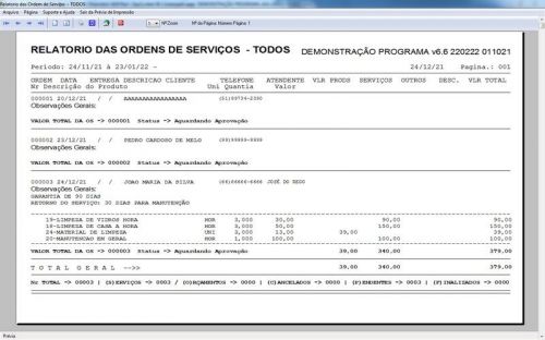 Sistema Os Serviços de eletricista com Vendas Financeiro e Estatística v6.6 Plus - Fpqsystem 664248