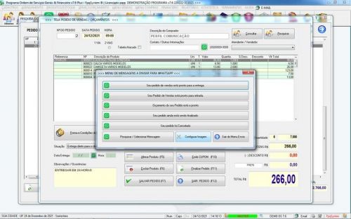 Sistema Os Serviços de eletricista com Vendas Financeiro e Estatísticas v7.6 Plus  Whatsapp via Os - Fpqsystem 664114