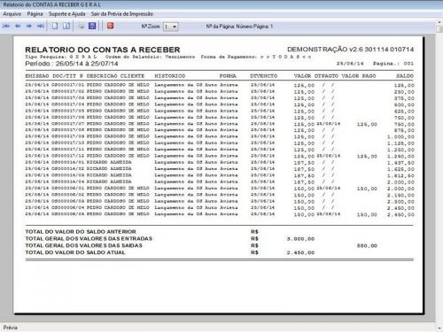 Sistema Os Serviços Diversos Orçamentos e Relatórios v2.6 - Fpqsystem 664804