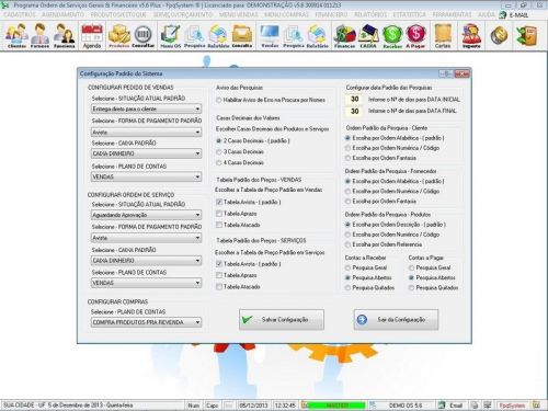 Sistema Os Serviços Gerais com Vendas Financeiro e Estatísticas v5.6 Plus - Fpqsystem 664794