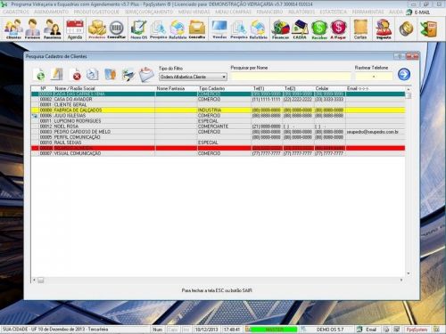 Sistema Os Vidraçaria e Esquadria com Vendas Financeiro e Agendamento v5.7 Plus - Fpqsystem 682615