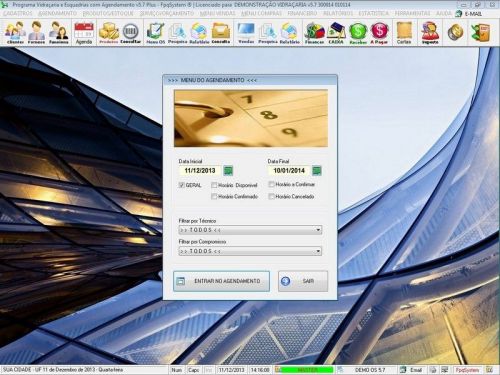 Sistema Os Vidraçaria e Esquadria com Vendas Financeiro e Agendamento v5.7 Plus 682619