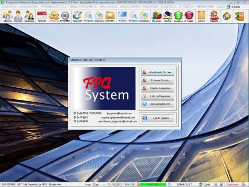 Sistema Os Vidraçaria e Esquadria com Vendas Financeiro e Agendamento v5.7 Plus - Fpqsystem 682628
