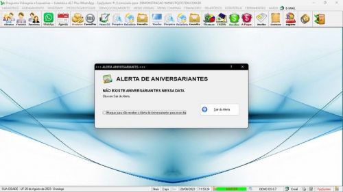 Sistema Os Vidraçaria e Esquadria  Vendas  Financeiro v6.7 Plus Whatsapp - Fpqsystem 682684