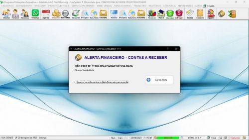 Sistema Os Vidraçaria e Esquadria  Vendas  Financeiro v6.7 Plus Whatsapp 682685