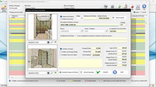 Sistema Os Vidraçaria e Esquadria  Vendas  Financeiro v6.7 Plus Whatsapp - Fpqsystem 682698