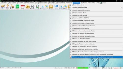 Sistema Os Vidraçaria e Esquadria  Vendas  Financeiro v7.7 Plus Whatsapp - Fpqsystem 682747