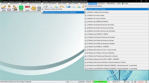 Sistema Os Vidraçaria e Esquadria  Vendas  Financeiro v7.7 Plus Whatsapp - Fpqsystem 682748
