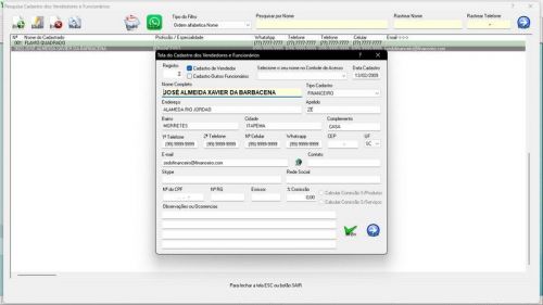 Sistema Os Vidraçaria e Esquadria  Vendas  Financeiro v7.7 Plus Whatsapp - Fpqsystem 682758