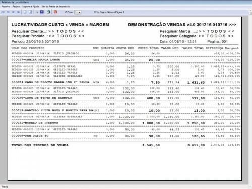 Sistema para Ferragens com Controle de Estoque Pedido de Vendas e Financeiro v4.0 Plus - Fpqsystem 663338