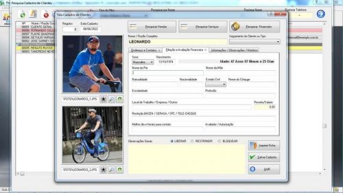 Sistema para Loja de Bicicletaria com Serviços Vendas Estoque e Financeiro v3.0 Plus - Fpqsystem 682278