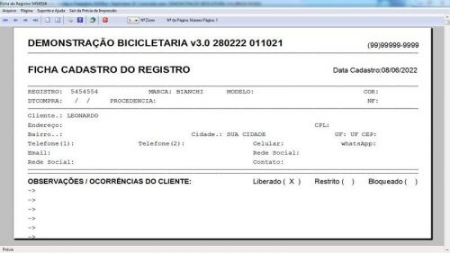 Sistema para Loja de Bicicletaria com Serviços Vendas Estoque e Financeiro v3.0 Plus - Fpqsystem 682284