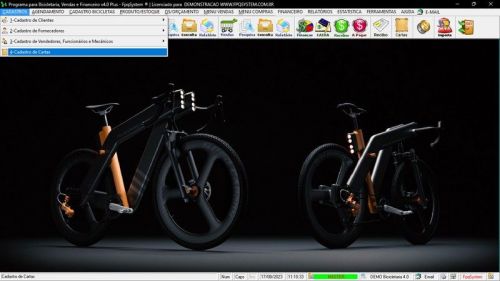 Sistema para Loja de Bicicletaria com Serviços Vendas Estoque e Financeiro v4.0 Plus - Fpqsystem 682002