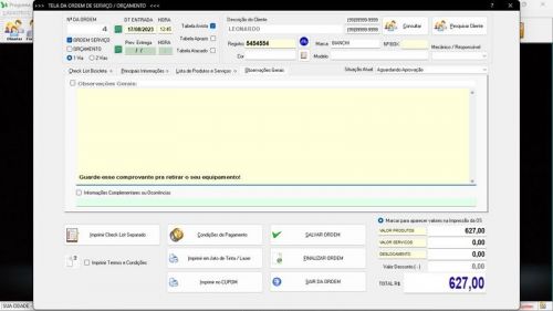 Sistema para Loja de Bicicletaria com Serviços Vendas Estoque e Financeiro v4.0 Plus - Fpqsystem 682015