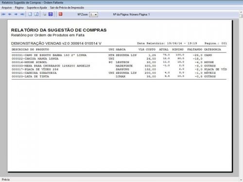 Sistema para Loja de Calçados com Controle de Estoque Pedido de Vendas e Financeiro v2.0 - Fpqsystem 662206