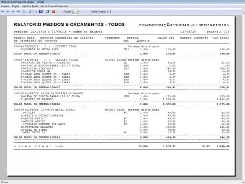 Sistema para Loja de Roupas com Controle de Estoque Pedido de Vendas e Financeiro v4.0 Plus - Fpqsystem 663159