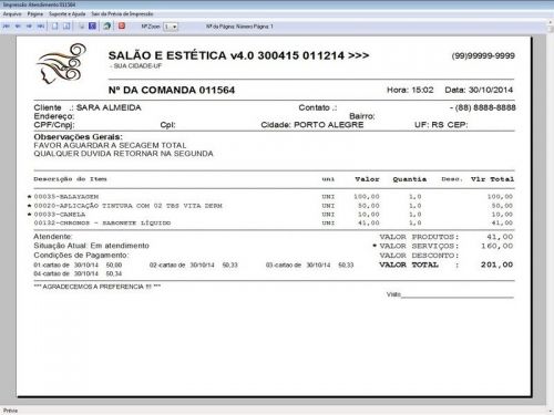 Sistema para Salão de Beleza Agendamento Financeiro v4.0 Plus - Fpqsystem 661567