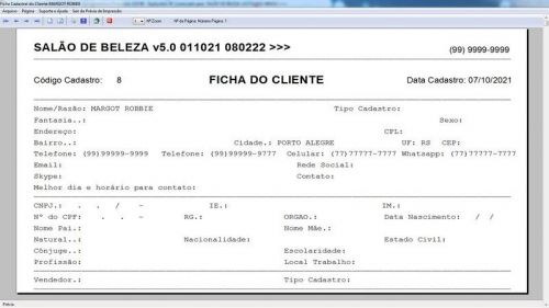 Sistema para Salão de Beleza Agendamento Financeiro v5.0 Plus  Whatsapp - Fpqsystem 661520