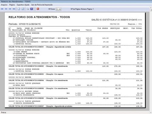 Sistema para Salão de Beleza v1.0 - Fpqsystem 661705