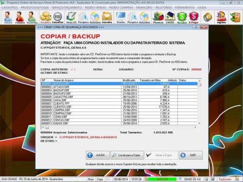 Sistema Para Serviços de Limpeza e Higienização e Orçamentos Financeiro V4.6 - Fpqsystem 664516