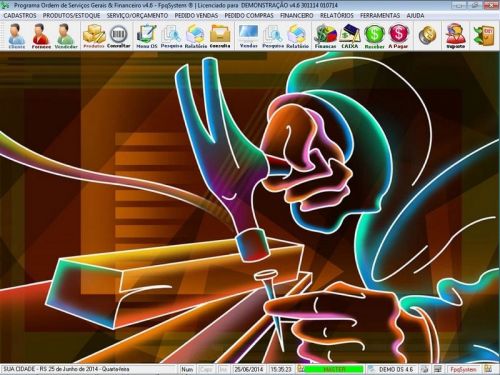 Sistema Para Serviços Diversos e Orçamentos Financeiro V4.6 - Fpqsystem 664676