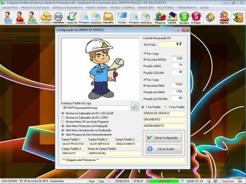 Sistema Para Serviços Diversos e Orçamentos Financeiro V4.6 - Fpqsystem 664693